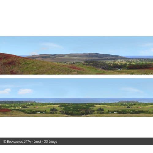 ID Backscenes 247A Coast OO/HO 15" Backscene