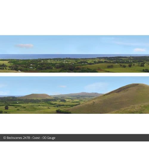 ID Backscenes 247B Coast OO/HO 15" Backscene