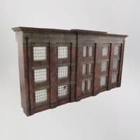 KX001-OO Low Relief 1930s Factory - OO/4mm/1:76