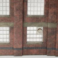 KX001-OO Low Relief 1930s Factory - OO/4mm/1:76