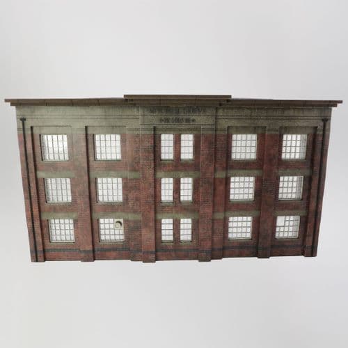 KX001-OO Low Relief 1930s Factory - OO/4mm/1:76