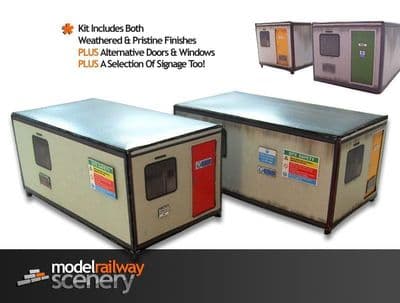 KX010-OO Modern Portable Office Kit (Pack of 2) - OO/4mm/1:76