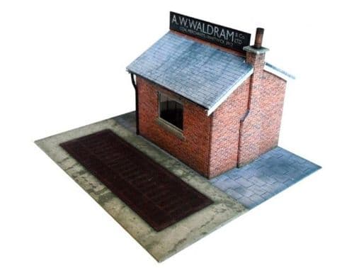 KX020-OO Weighbridge - Coal Merchants Office OO/HO Scale