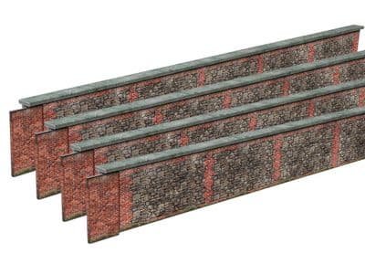 KX031-N 8ft Granite & Red Brick Wall N/2mm
