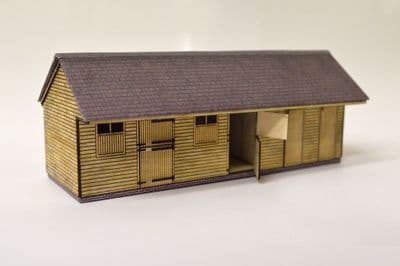 KX034-OO Laser Cut Delamere Stables OO/4mm/1:76