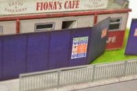 KX035-HO Building Site Hoarding Kit HO/1:87