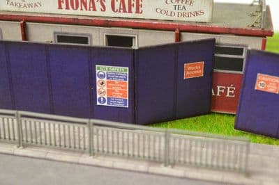 KX035-HO Building Site Hoarding Kit HO/1:87