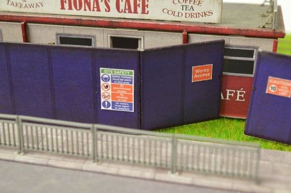 KX035-HO Building Site Hoarding Kit HO/1:87