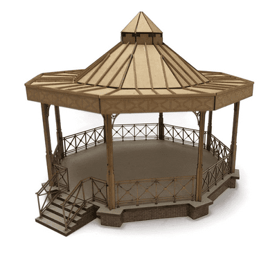 KX045-OO Bandstand - OO/4mm/1:76