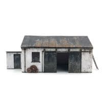 Cart Shed / Workshop OO Gauge Laser Cut Model Building Kit - KX054-OO