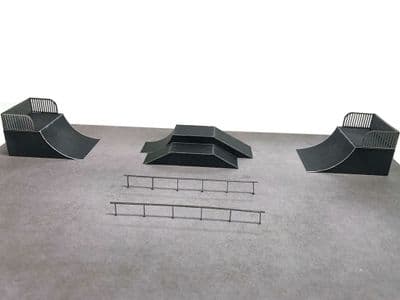 KX058-OO Skatepark / BMX Track - OO/4mm/1:76