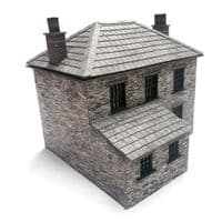 OO Gauge Farm House Model Building Kit | Scale Model Scenery