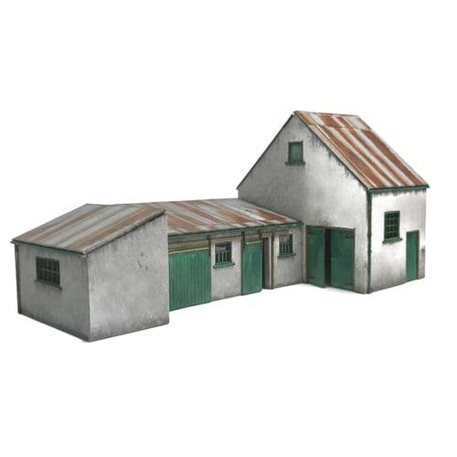 KX094-OO Stoney's Workshops (Set of 3 Buildings) - OO / 4mm / 1:76