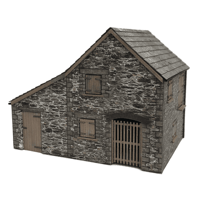 KX098-OO Old Dairy & Lean To - OO/4mm/1:76