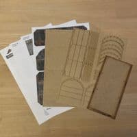 OO Gauge Dutch Barn / Saw Mill Laser Cut Building Kit | KX099-OO