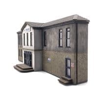 OO Gauge Low Relief Police Station For Railway Modelling - OO/4mm/1:76