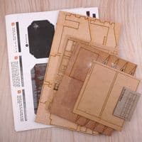 OO Gauge Backstreet Garage Laser Cut Building Kit - KX0112-OO