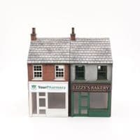 KX119-OO Modern Terraced Shop Kit For OO/4mm/1:76
