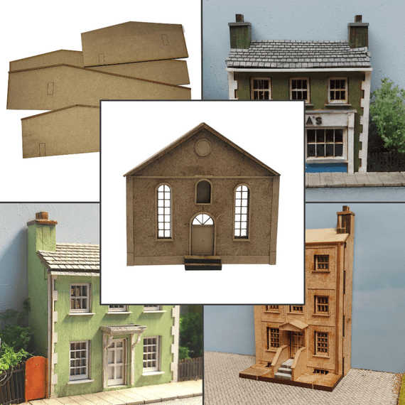 Low Relief Buildings Bundle - N/2mm/1:148