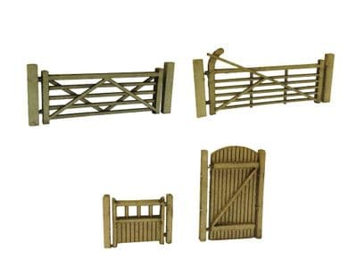 LX001-2-3-N Laser Cut Gates Multi Pack N/2mm/1:148