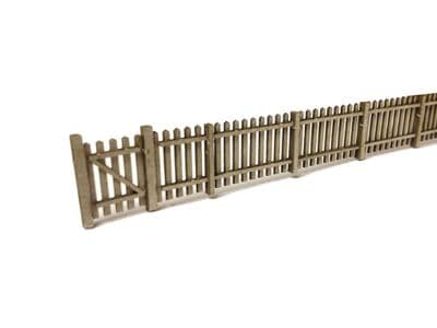 LX004-HO Laser Cut 4ft Garden Fencing HO/1:87