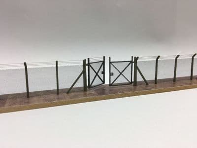 LX007-72 Laser Cut Chain Link Security Fencing 1:72