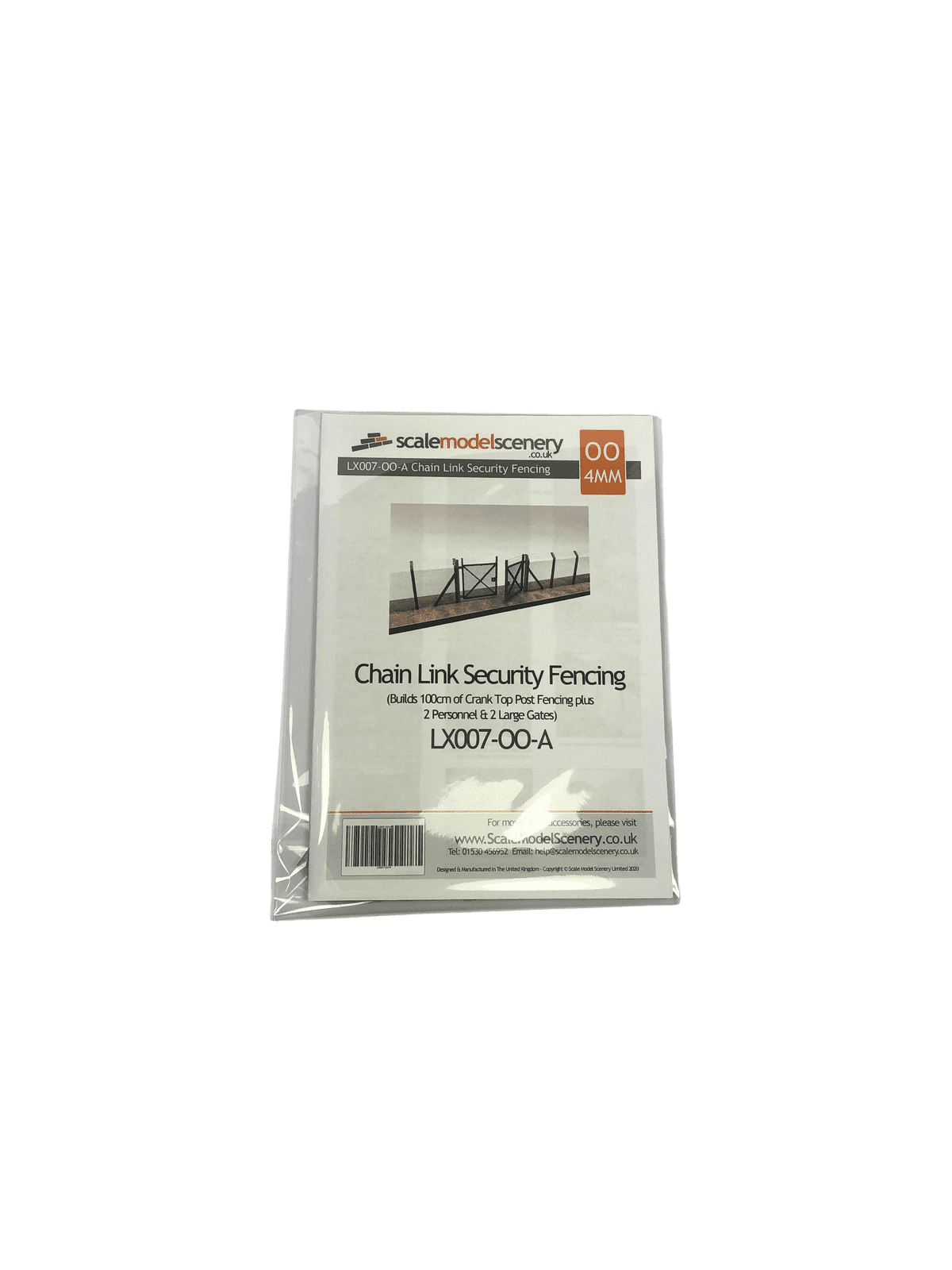 LX007OO Laser Cut Chain Link Security Fencing OO/4mm/1 76