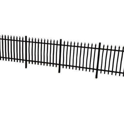 LX011-N Laser Cut 6ft Wrought Iron Railings N/2mm/1:148