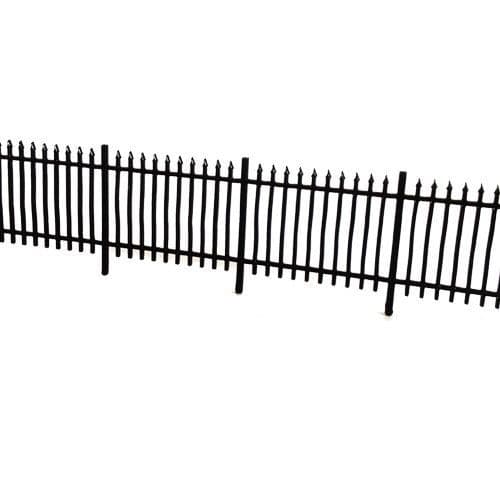 LX011-OO Laser Cut 6ft Wrought Iron Railings OO/4mm/1:76
