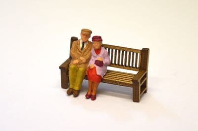 LX013-O Laser Cut Park Benches (Pack of 3) O/7mm/1:43