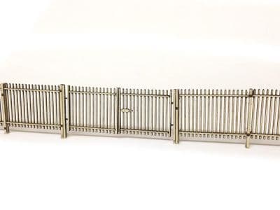 LX017-TT Laser Cut 2m Palisade Security Fencing & Gates TT/3mm/1:100