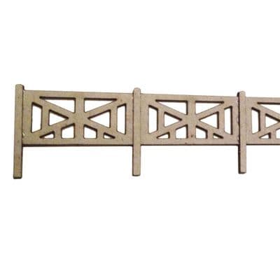 LX019-O Laser Cut Concrete Tramline Fencing (Blackpool) O/7mm/1:43