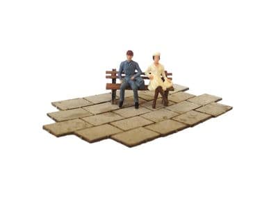 LX020-OO Laser Cut Paving Slabs (2ft x 3ft) OO/4mm/1:76