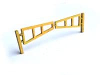 LX025-HO Laser Cut Swing Arm Security Gates-HO/1:87