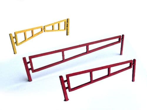 LX025-OO Laser Cut Swing Arm Security Gates - OO/4mm/1:76
