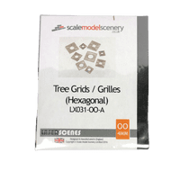 LX031-OO Laser Cut Decorative Tree Grids/Grilles OO/N/O