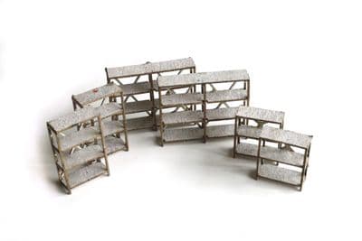 LX034-N Laser Cut Workshop Shelving N/2mm/1:148