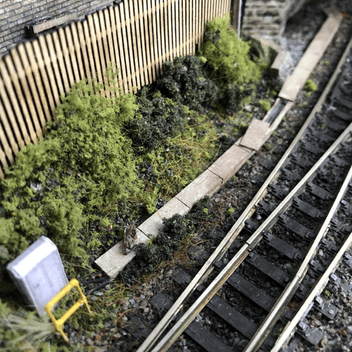 LX035-OO Laser Cut Concrete Lineside Trunking OO/4mm/1:76