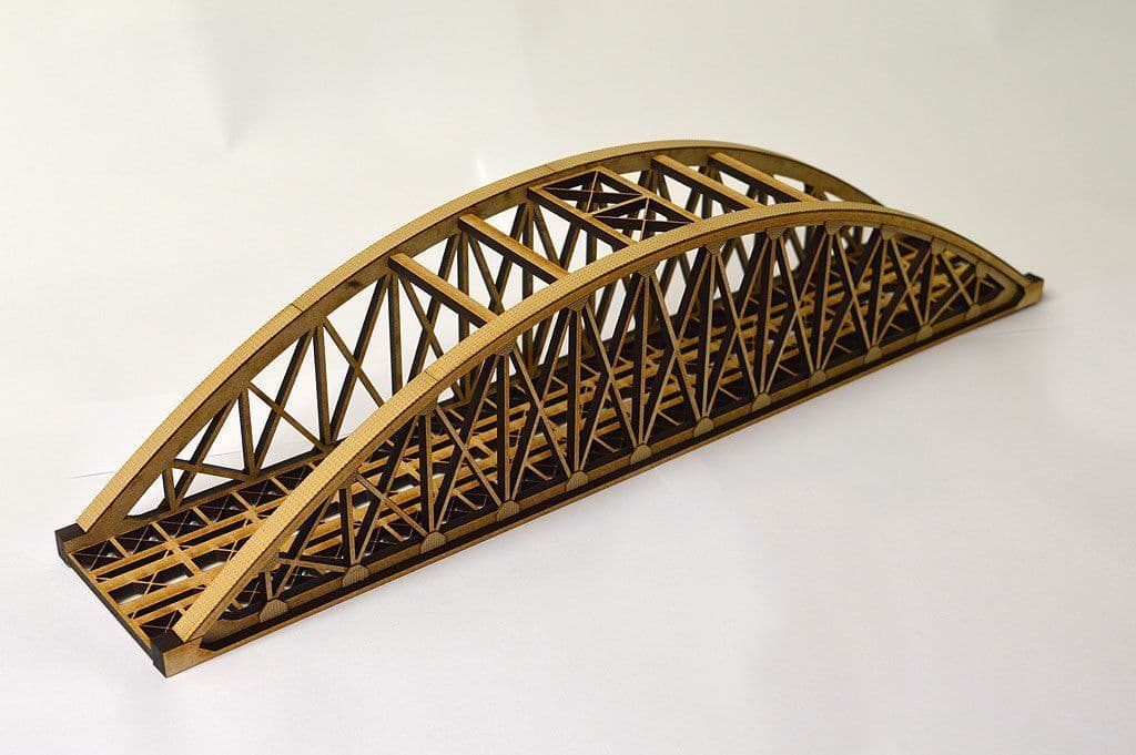 LX036-N Single Track Bowstring Bridge N/2mm/1 148