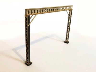 LX050-OO Laser Cut Castellated Beam OHLE Catenary Headspan (Pack D) OO/4mm/1:76
