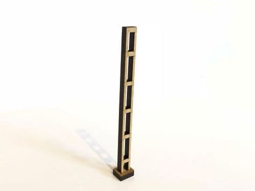 LX050-OO Laser Cut Ladder Catenary OHLE Masts (Pack A) OO/4mm/1:76