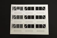 LX053-OO Laser Cut GWR Style Gates (Pack of 3) OO/4mm/1:76