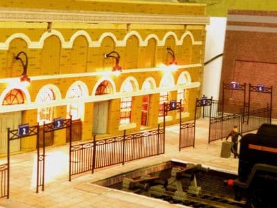 LX054-OO Laser Cut Period Platform Railings OO/4mm/1:76