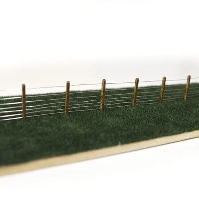LX065-OO Laser Cut 5ft GWR Fence Posts OO/4mm/1:76