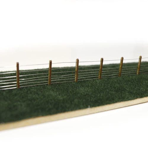 LX065-OO Laser Cut 5ft GWR Fence Posts OO/4mm/1:76