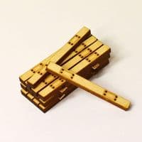 LX080-OO Railway Sleepers OO/4mm/1:76