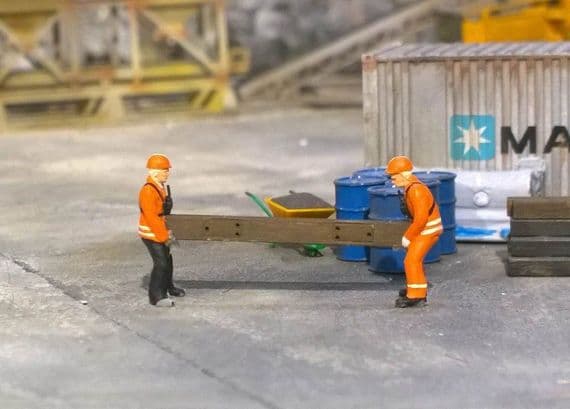 LX085-OO Railway Sleepers (3 Hole) OO/4mm/1:76