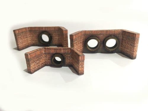 LX086-OO Culverts (Pack of 6) OO/4mm/1:76