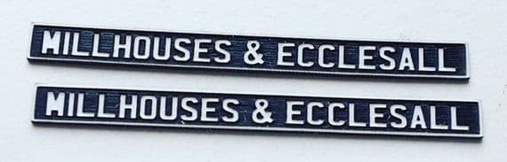 LX093-OO Laser Engraved Signal Box Nameplates OO/4mm/1:76