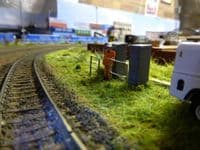 LX097-HO Laser Cut Tube Clamp Style Safety Railings HO/1:87